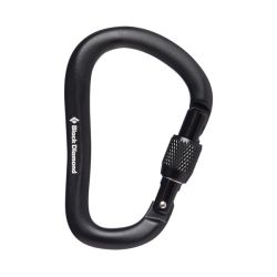 Black Diamond RockLock Screwgate Carabiner Black